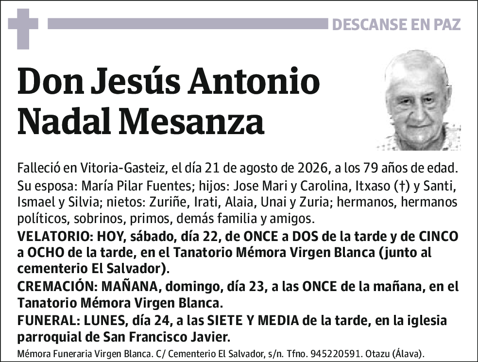 Jesús Antonio Nadal Mesanza