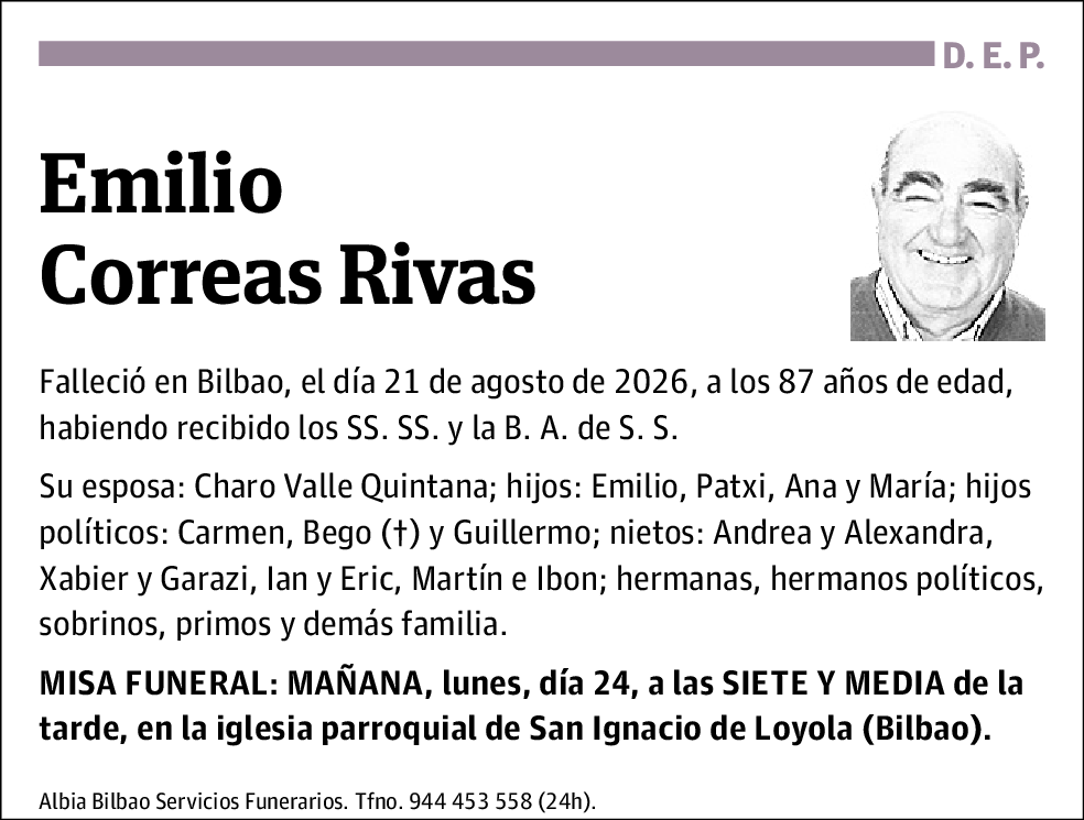 Emilio Coreas Rivas