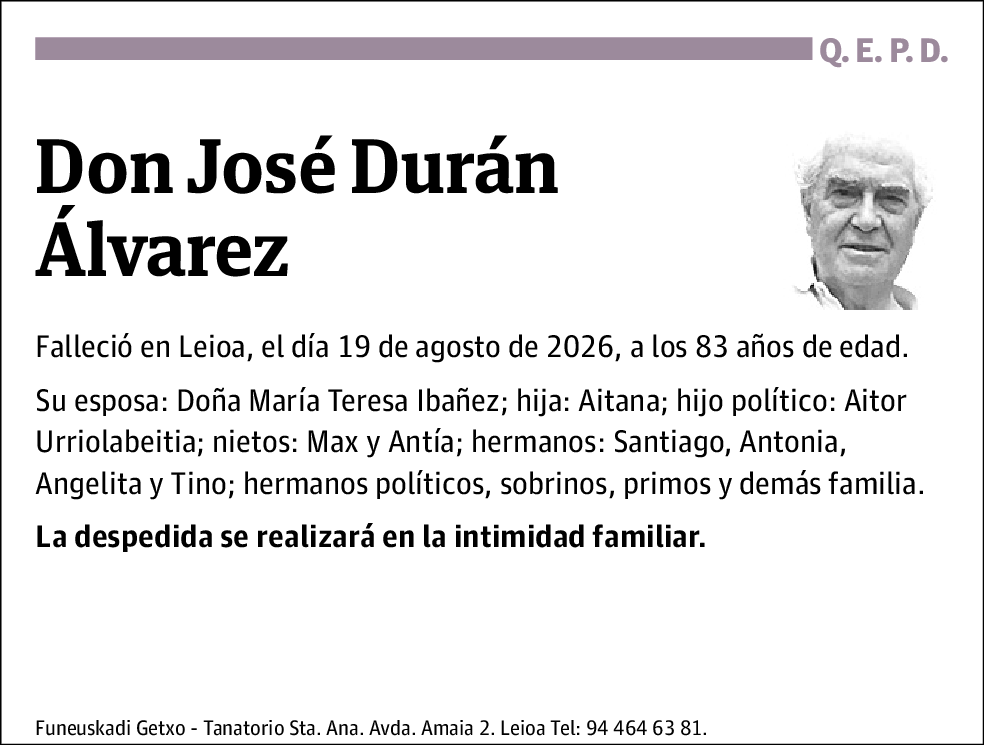 José Durán Álvarez