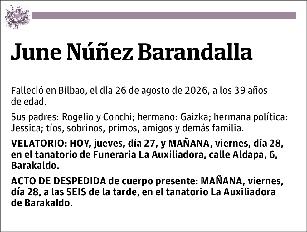 June Núñez Barandalla