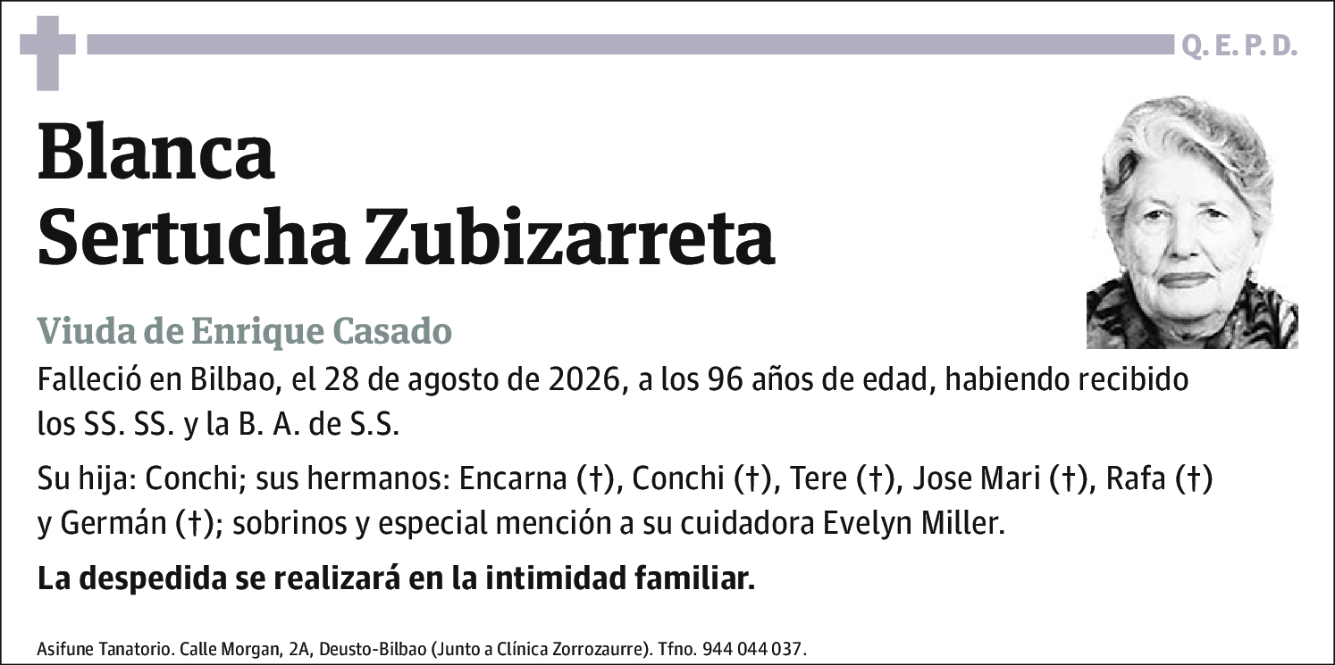 Blanca Sertucha Zubizarreta