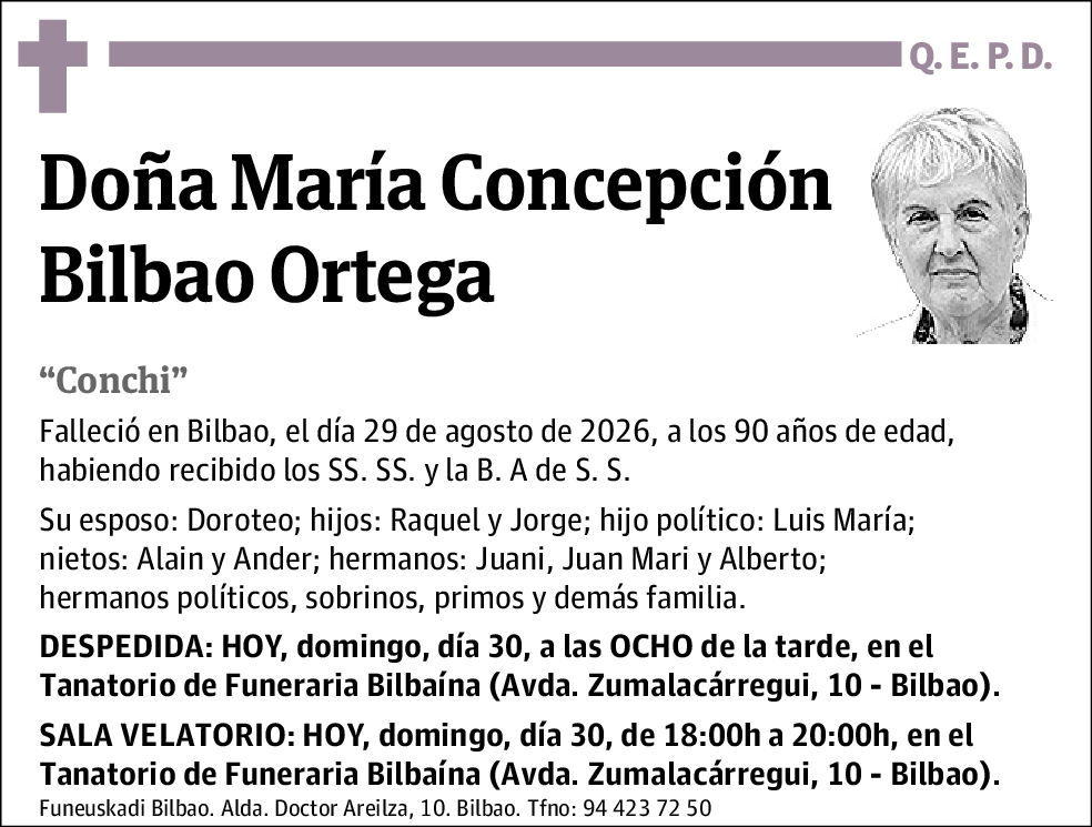 María Concepción Bilbao Ortega