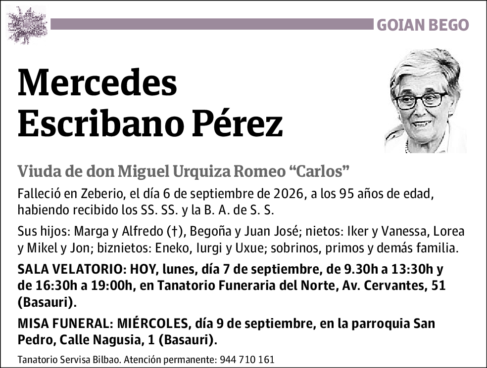 Mercedes Escribano Pérez