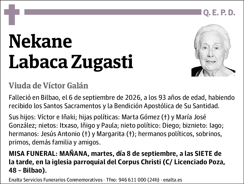 Nekane Labaca Zugasti