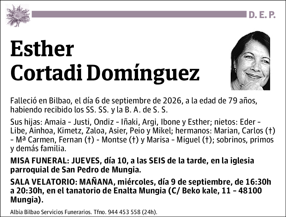 Esther Cortadi Domínguez