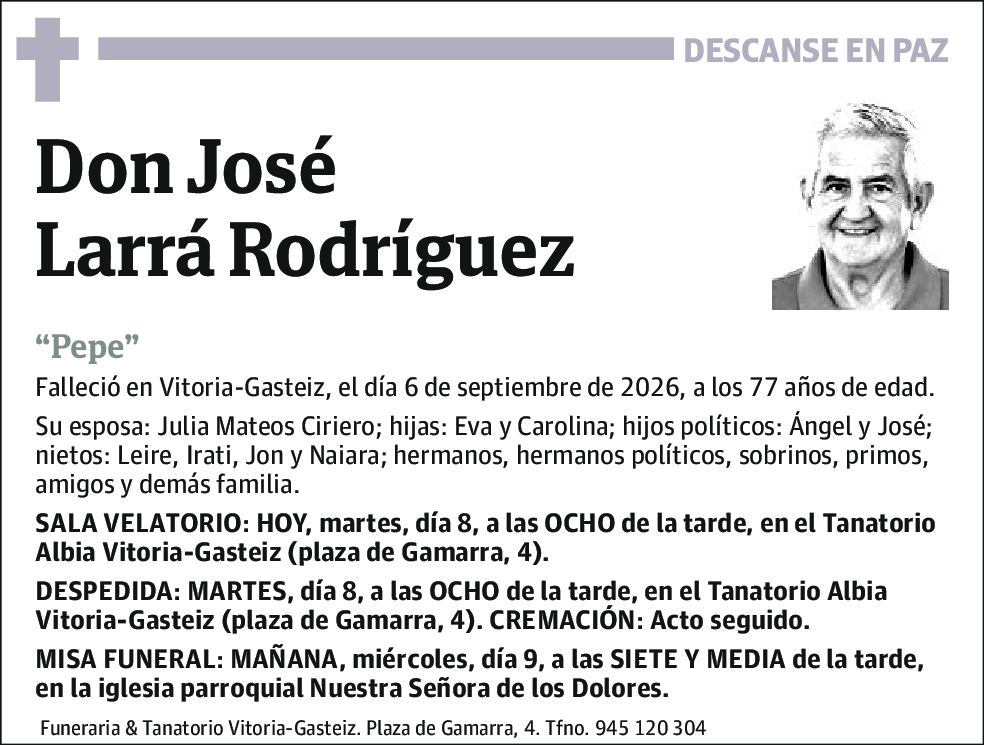 José Larrá Rodríguez