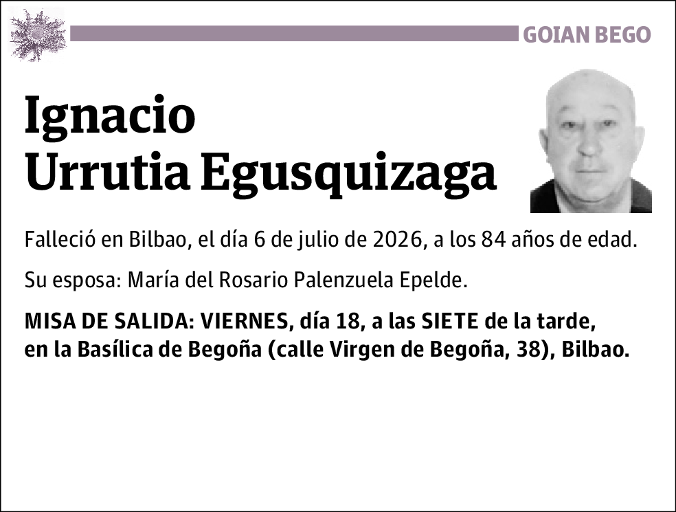 Ignacio Urrutia Egusquizaga
