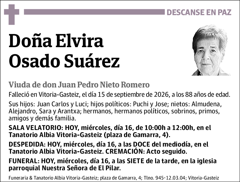 Elvira Osado Suárez