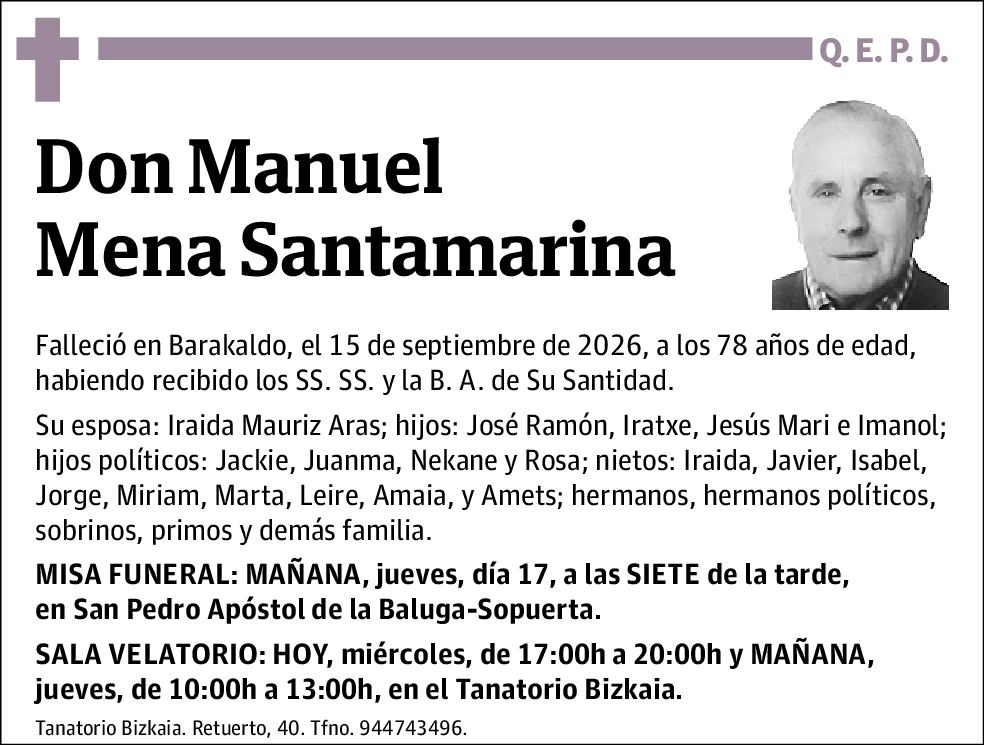 Manuel Mena Santamaría