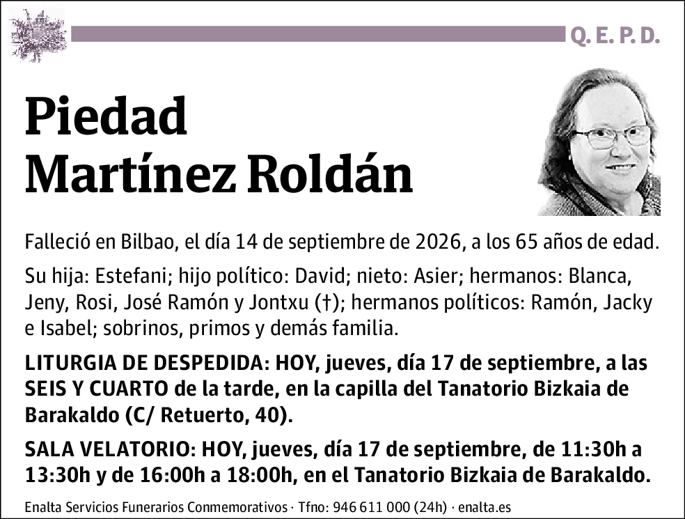 Piedad Martínez Roldán