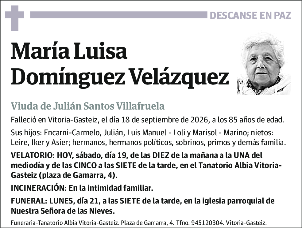 María Luisa Domínguez Velázquez