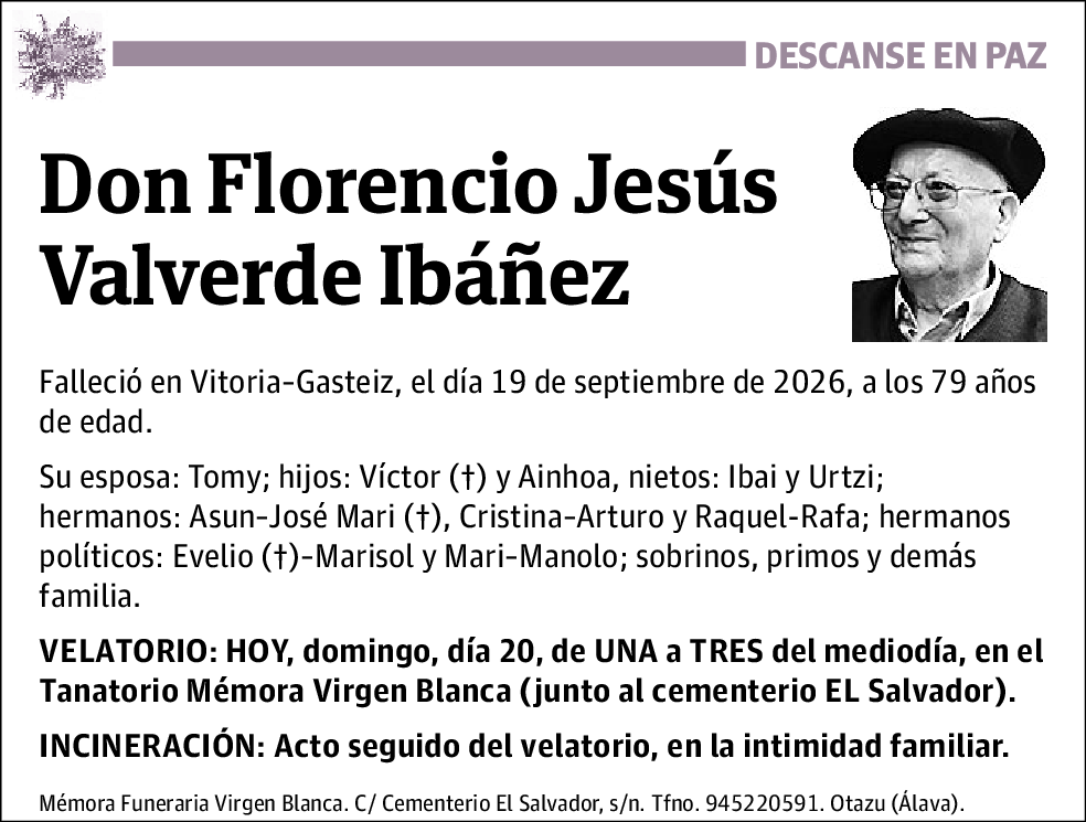 Florencio Jesús Valverde Ibáñez