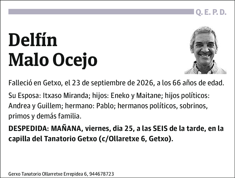 Delfín Malo Ocejo