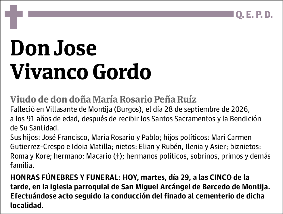 Jose Vivanco Gordo
