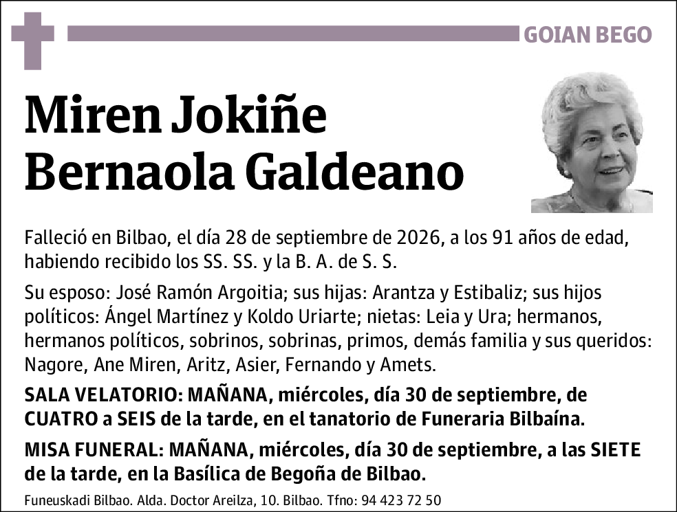 Miren Jokiñe Bernaola Galdeano