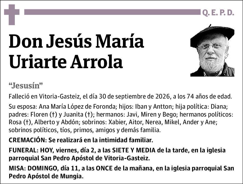 Jesús María Uriarte Arriola