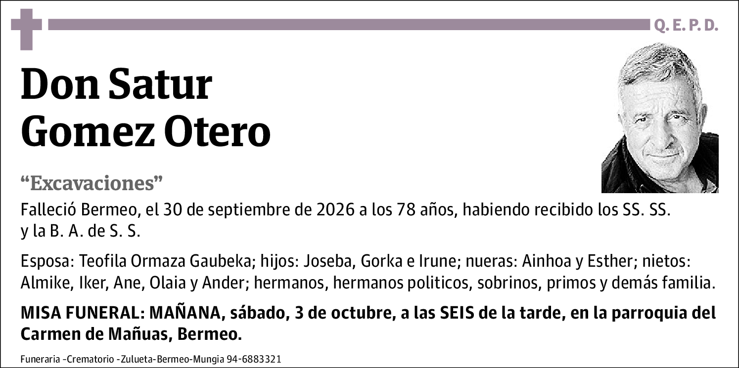Satur Gomez Otero
