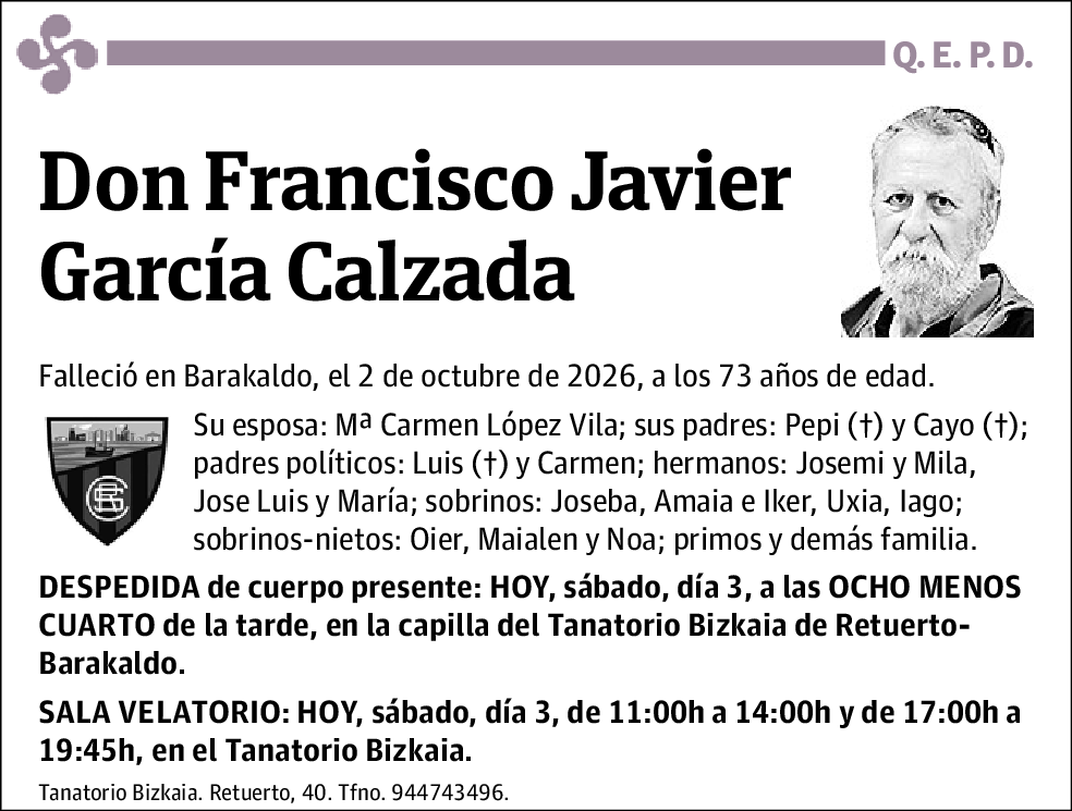 Francisco Javier García Calzada