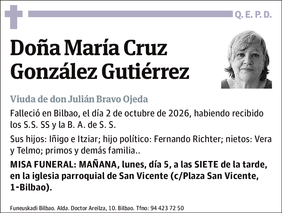 María Cruz González Gutiérrez