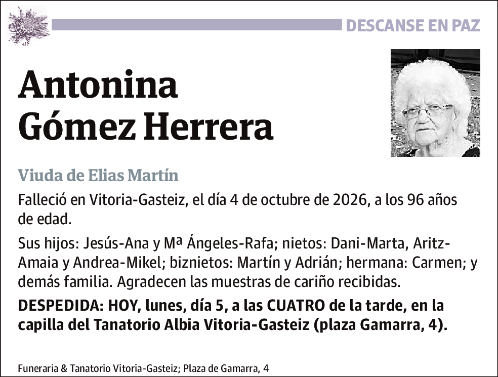 Antonina Gómez Herrera