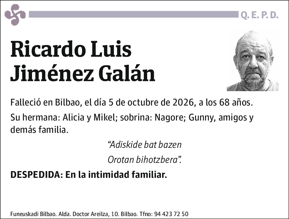 Ricardo Luis Jiménez Galán