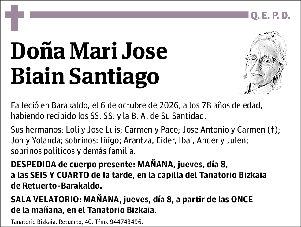 Mari Jose Biain Santiago