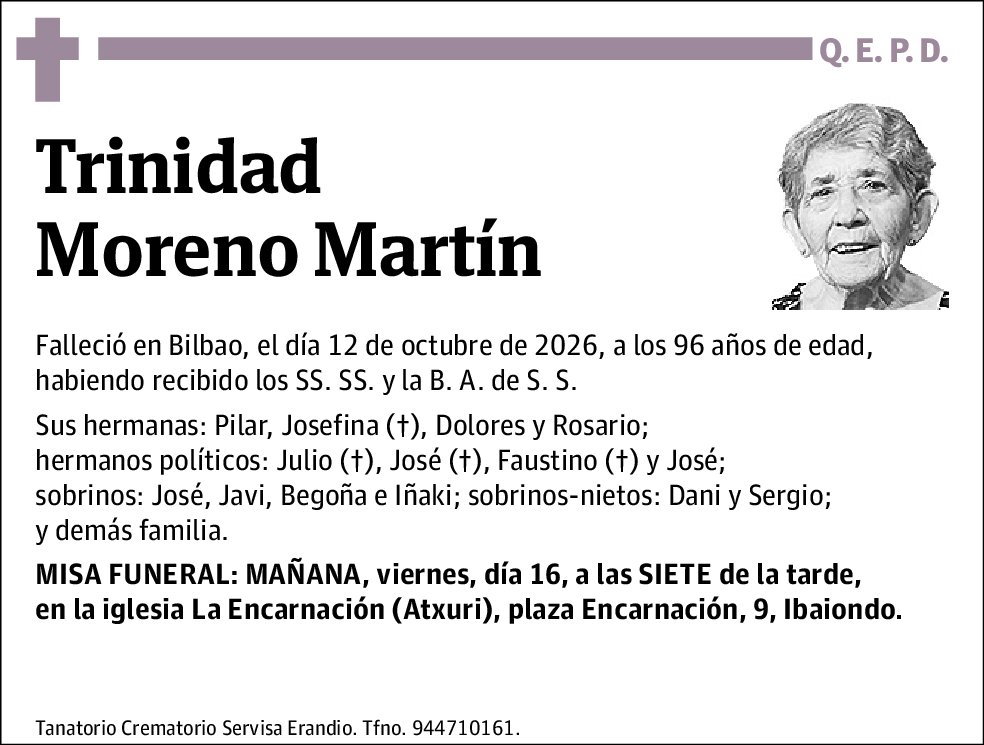 Trinidad Moreno Martín
