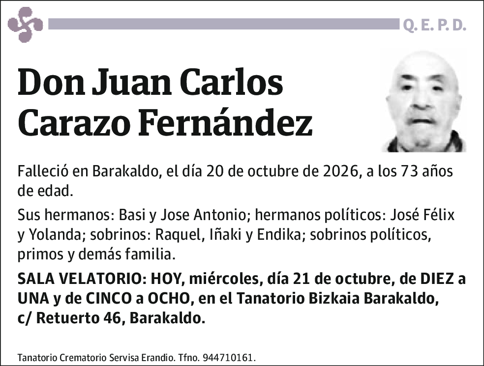 Juan Carlos Carazo Fernández