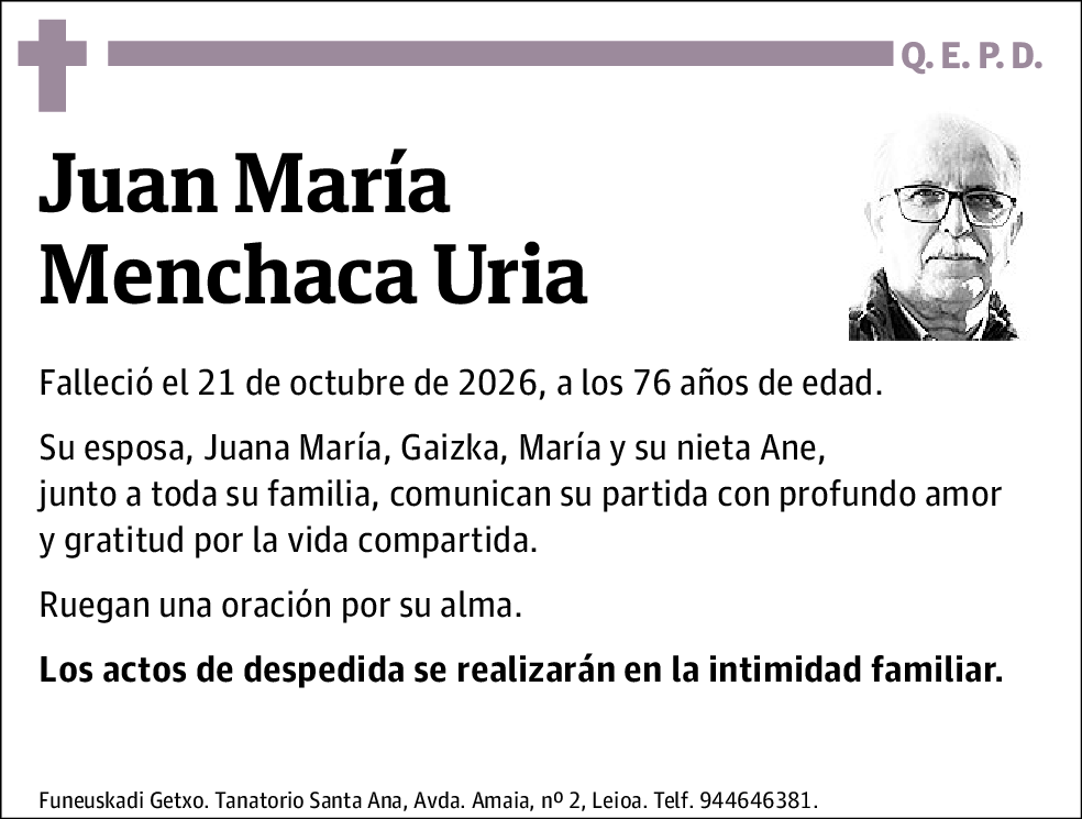 Juan María Menchaca Uria