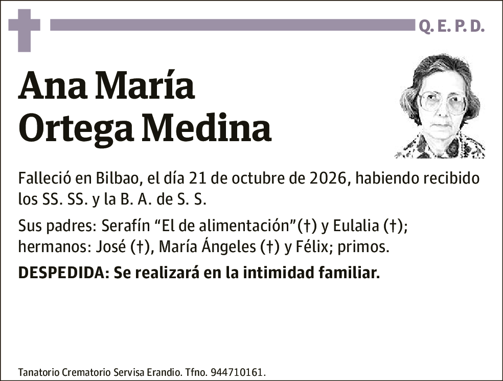Ana María Ortega Medina