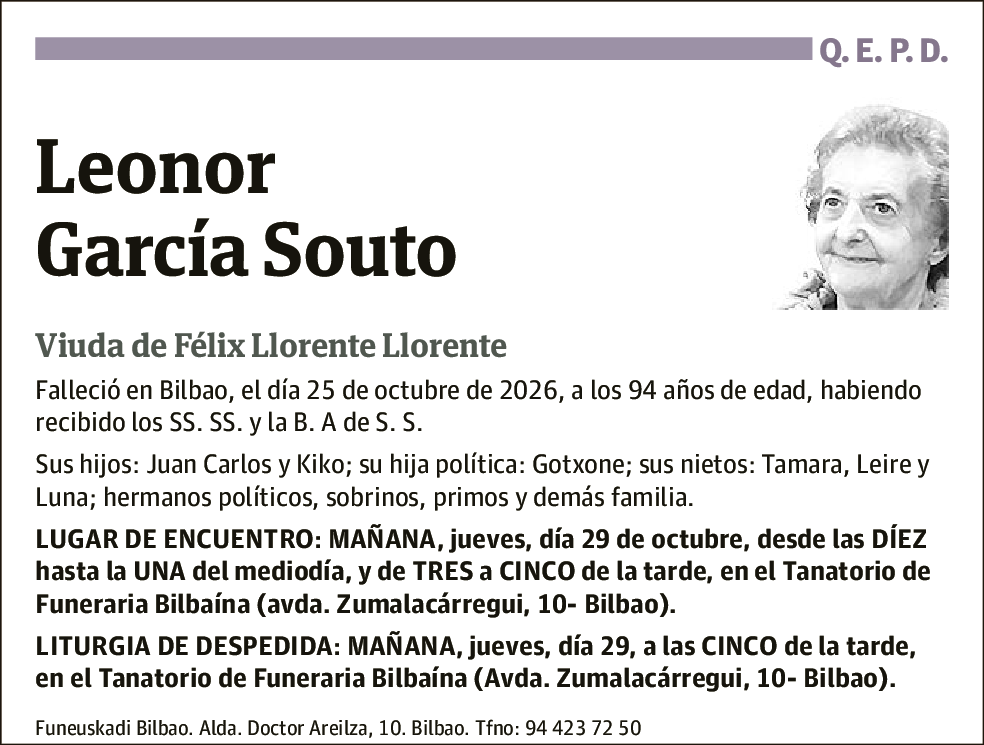 Leonor García Souto