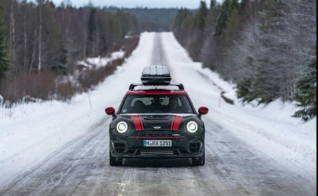 Mini John Cooper Works Clubman: un trineo de 306 CV en Laponia