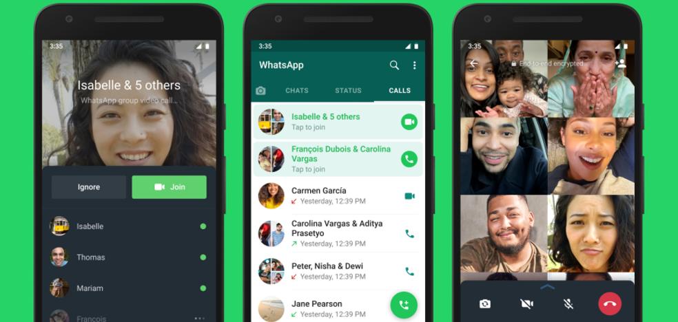 WhatsApp recibe una nueva función para las videollamadas en grupo - Vimarsana News