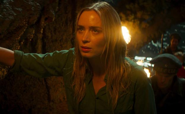 Emily Blunt, during the film.