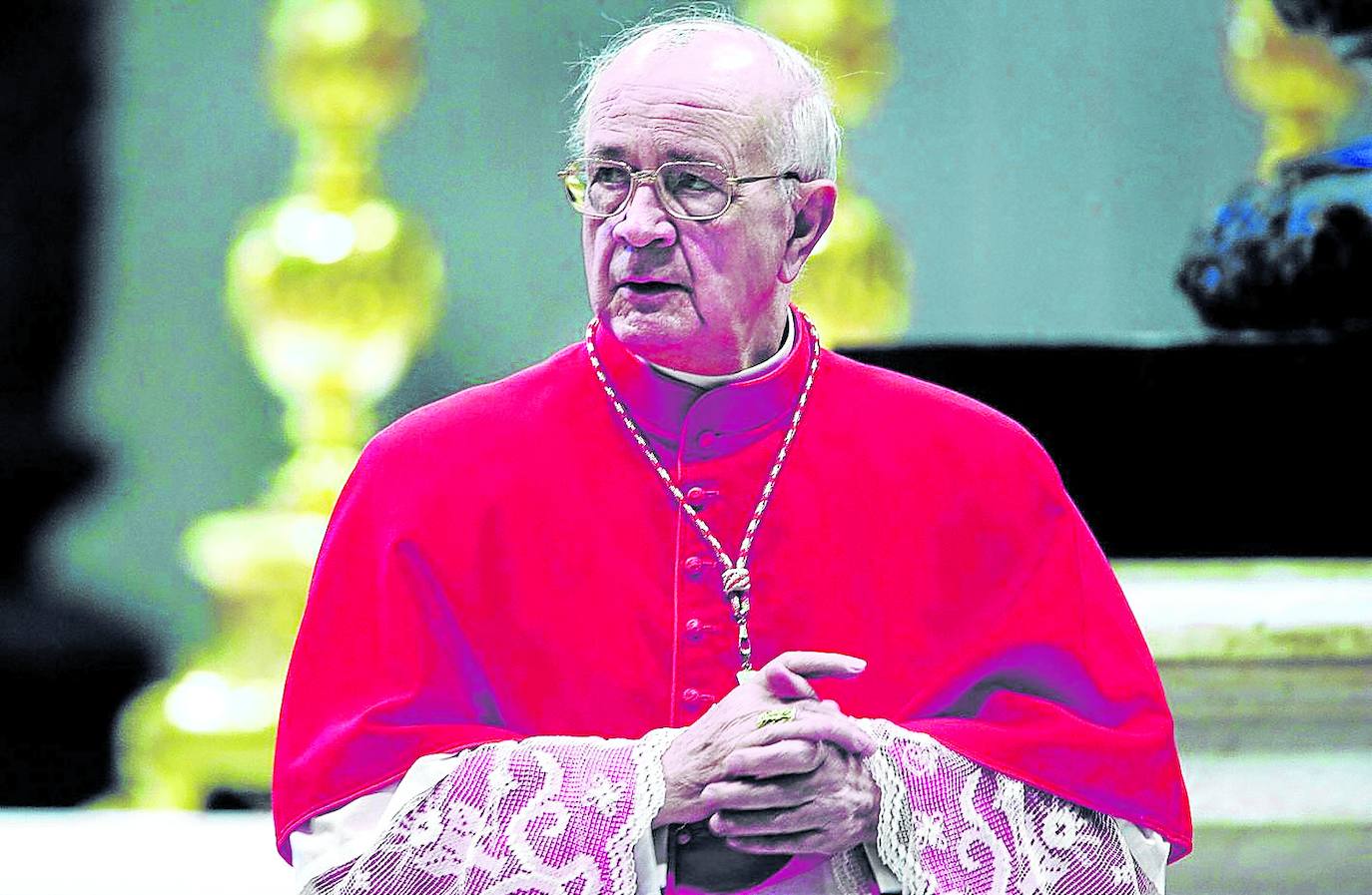 El cardenal riojano ejerció de párroco en su diócesis, pero enseguida recaló en Roma enviado al Pontificio Colegio Español. /E.C.