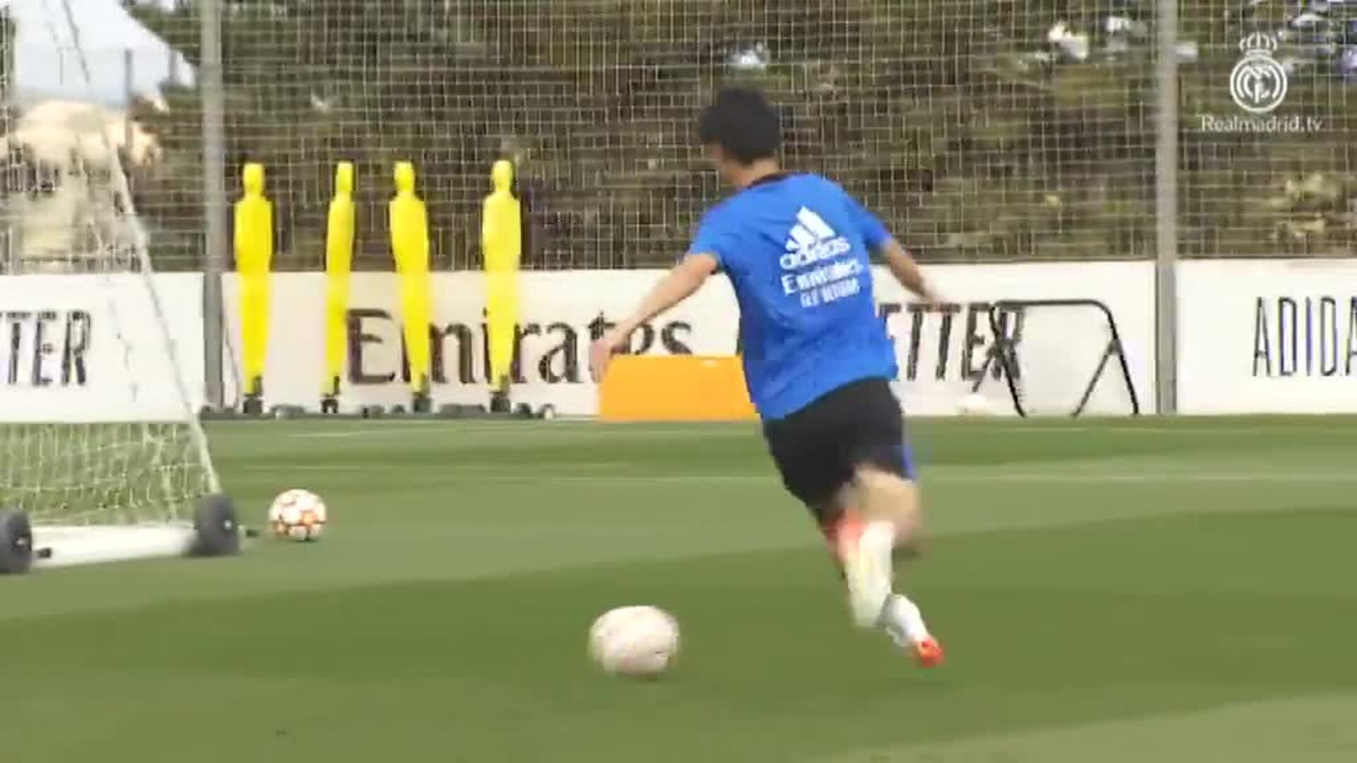 Real Madrid prepares the Champions League match against Chelsea