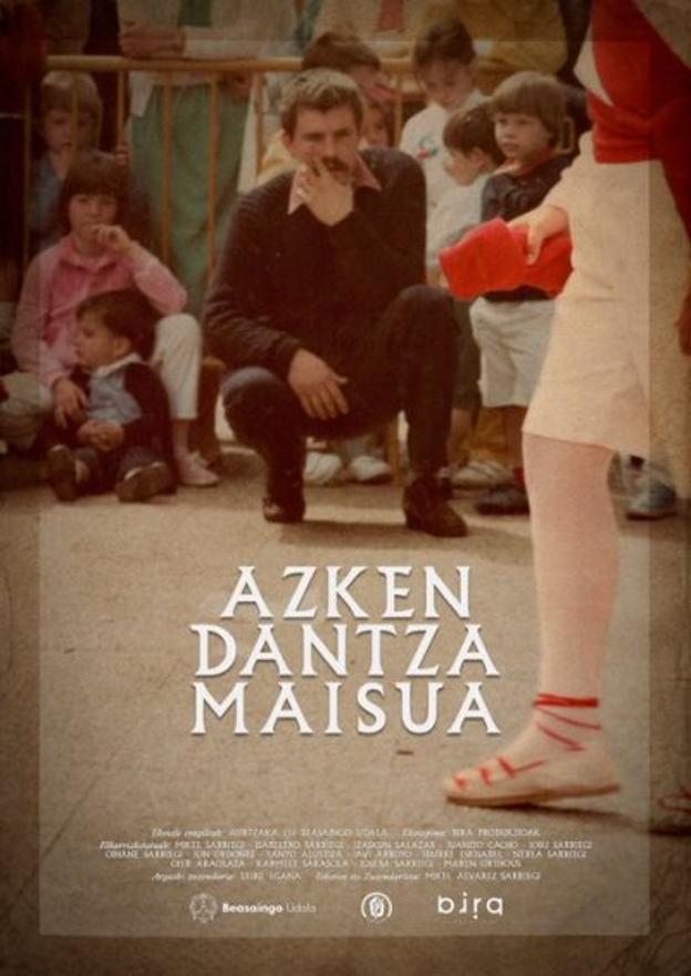 'Azken dantza maisua' dokumentalaren azala./