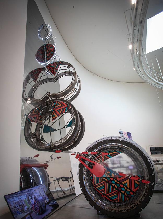 Instalación ideada por el equipo de la Universidad de Ciudad del Cabo.