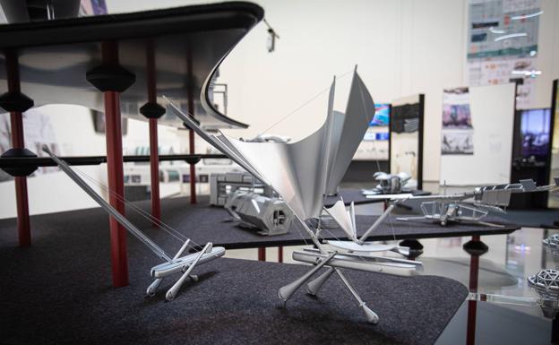 Detalle de la maqueta presentada por la Escuela de Arquitectura de Yale. 