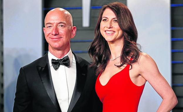 Mackenzie Scott se divorció de Jeff Bezos en 2019./REUTERS