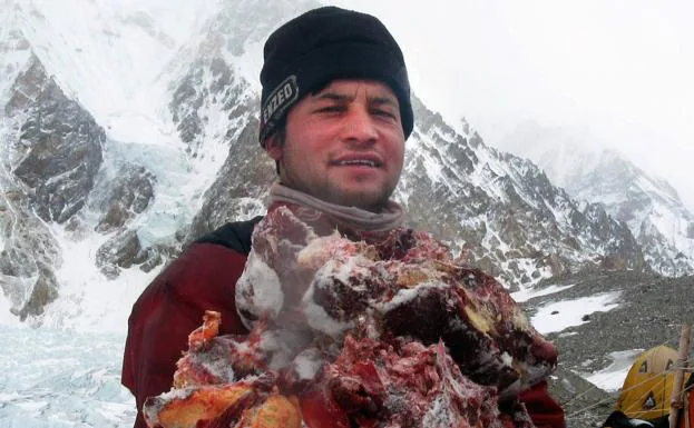 Ishaq Akhond, who has climbed 7,000 meters in the Karakoram.