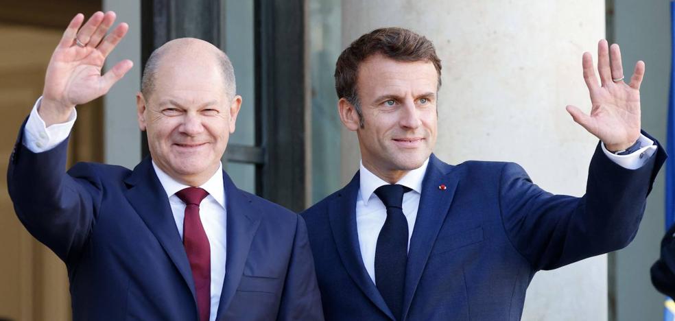 Macron and Scholz hold a summit in Paris to relaunch the Franco-German engine