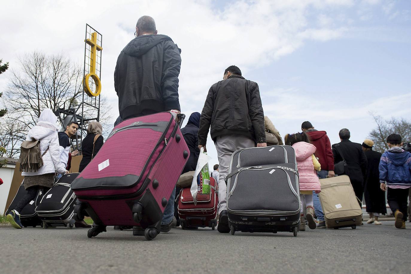Refugees Reached Germany. 
