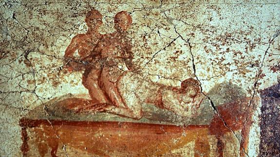Resultado de imagen de burdel romano pompeya